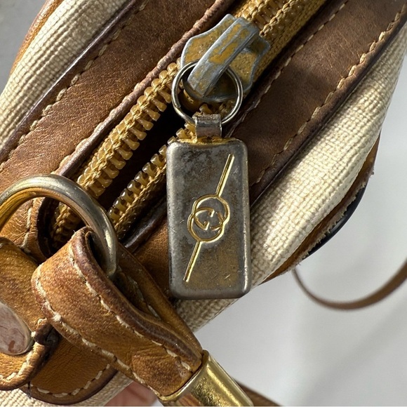 GUCCI Vintage 80’s Micro GG Supreme shoulder bag purse beige neutral - Picture 5 of 13